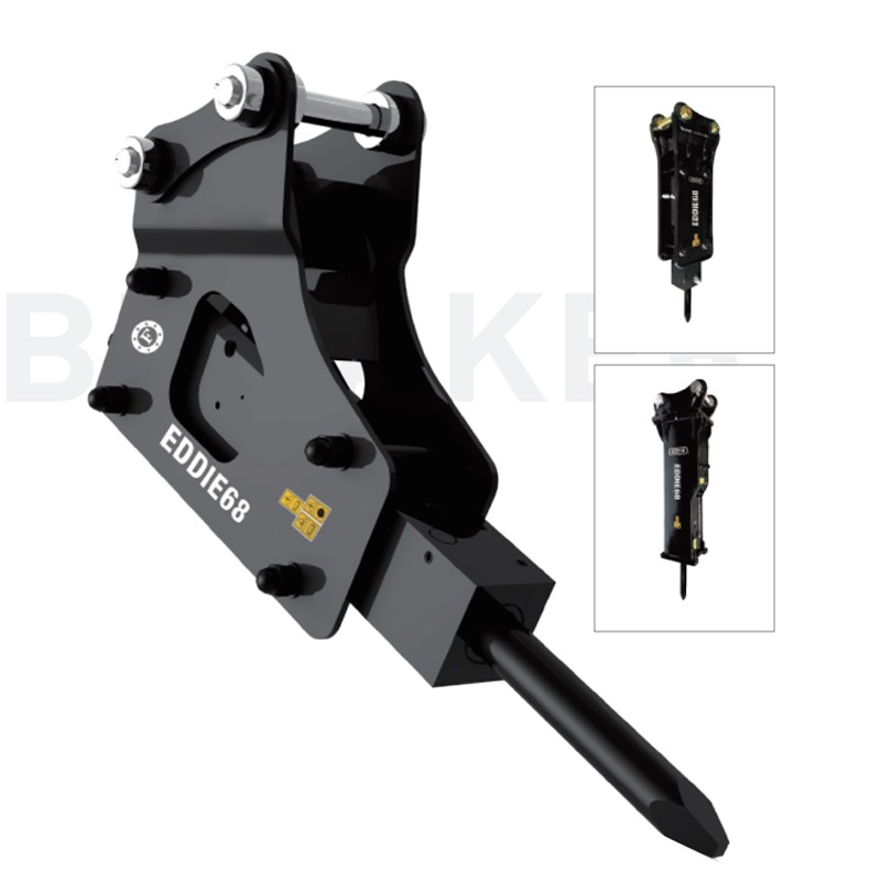 LIGHT-DUTY HYDRAULIC BREAKER EDDIE 35 matching vehicle weight0.4-2/ton