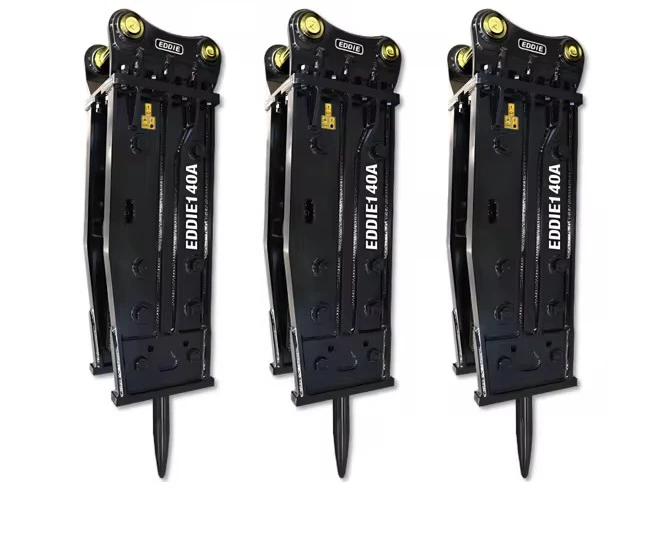 Light-Duty Hydraulic Breaker Eddie 140, Matching Vehicle Weight: 12-26Tons