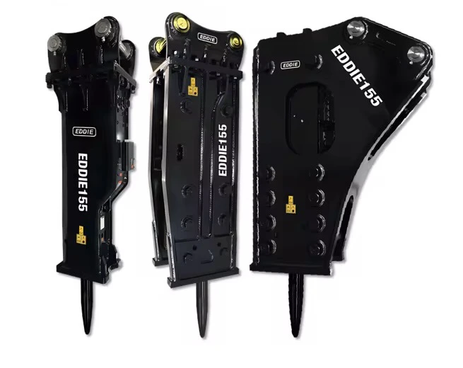 Light-Duty Hydraulic Breaker Eddie 155, Matching Vehicle Weight: 28-35Tons