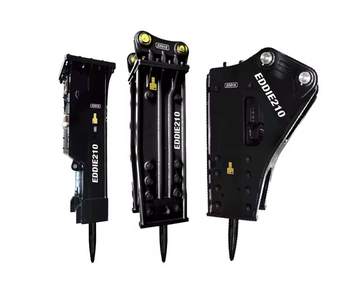 Light-Duty Hydraulic Breaker Eddie 210, Matching Vehicle Weight:55-65Tons