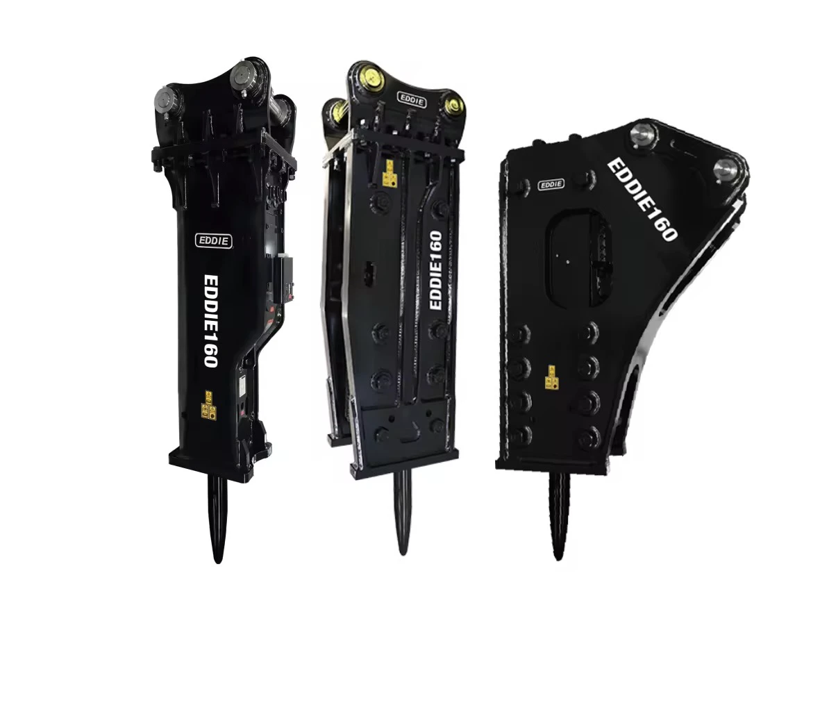 Light-Duty Hydraulic Breaker Eddie 160, Matching Vehicle Weight: 35-40Tons