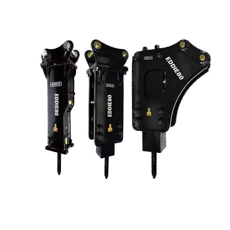 Light-Duty Hydraulic Breaker Eddie 80, Matching Vehicle Weight: 6-9Tons