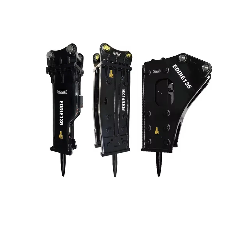Light-Duty Hydraulic Breaker Eddie 135, Matching Vehicle Weight: 12-26Tons