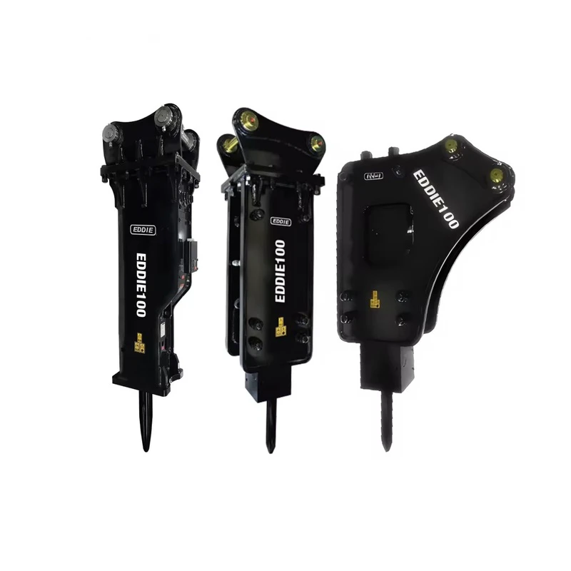 Light-Duty Hydraulic Breaker Eddie 100, Matching Vehicle Weight: 10-15Tons