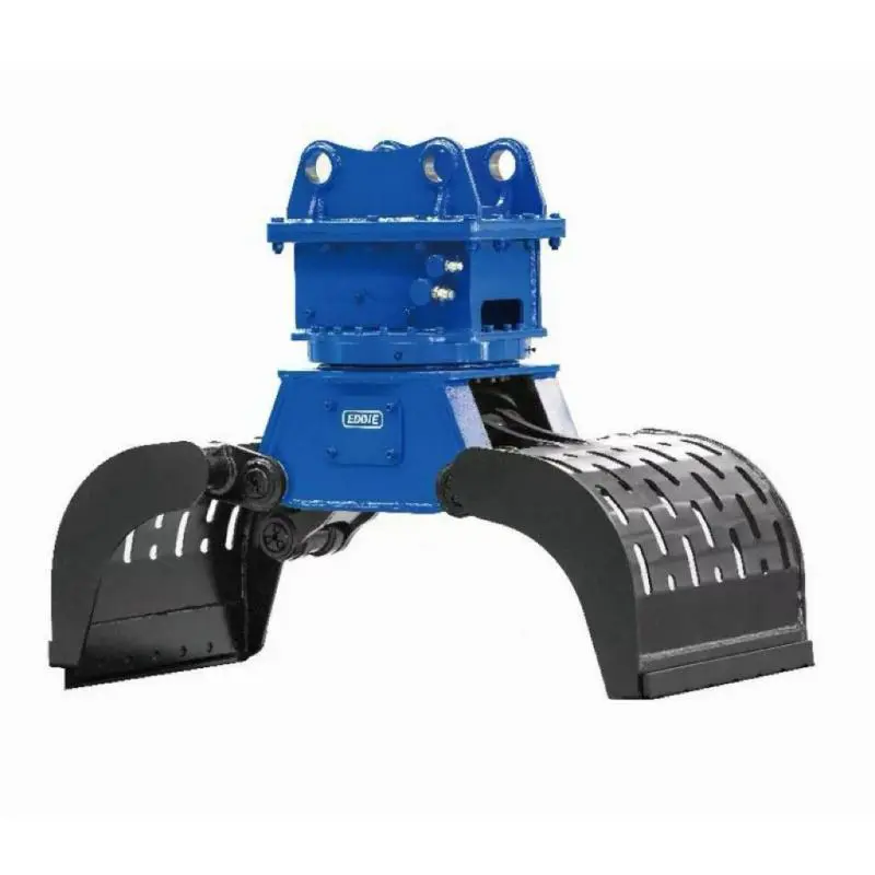 EDDIE Machinery FMG10D Heavy-Duty Multi-Function Demolition Grapple: 28-35t Excavator Large-Scale Demolition & Debris Tool