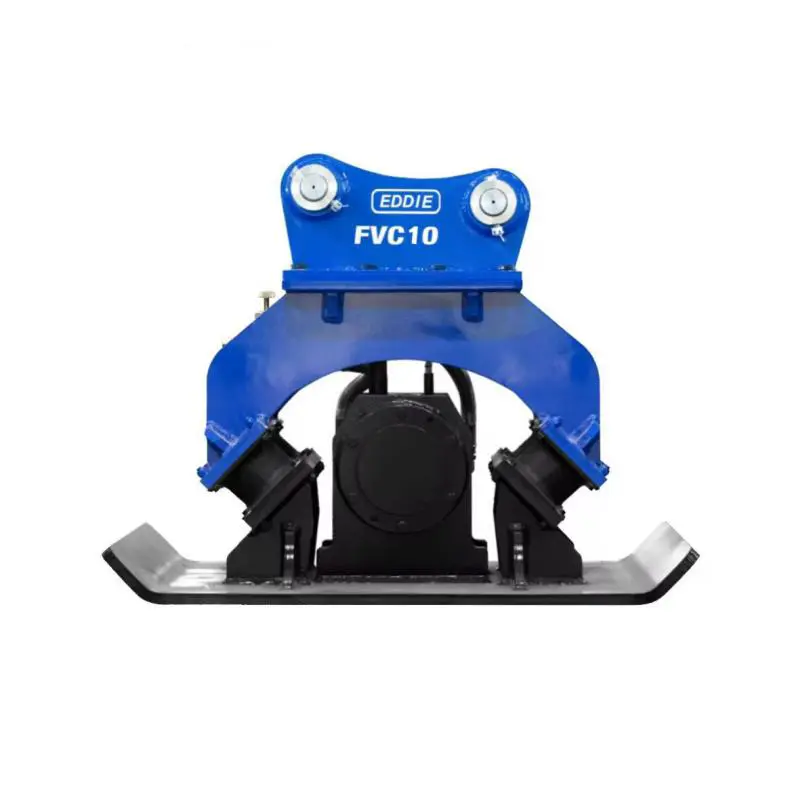 EDDIE Machinery FVC10 Excavator Vibratory Compactor: 24-35t Excavator Ultra-Heavy-Duty Pavement & Soil Compaction Tool