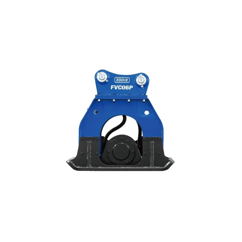 EDDIE Machinery FVC06P Excavator Vibratory Compactor: 11-16t Excavator Heavy-Duty Pavement & Soil Compaction Tool