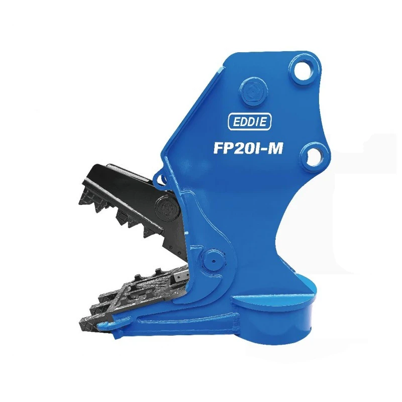  EDDIE FP20I-M Suction Cup Crushing Pliers: Heavy-Duty Demolition Attachment for Excavators