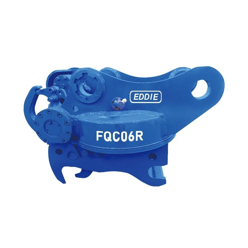 FQC06R R-Series 360 ° Excavator Quick Coupler - High-Torque Attachment Switch
